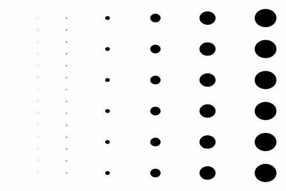 Dotted Vertical Line Collection Thick: Web Elements & Graphics