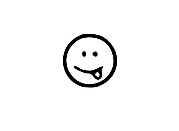 Rude Tonuge Digital Emoji Social Icon: Graphics & Web Elements