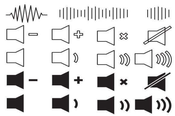 Sound Icon Collection: Graphics & Web Elements