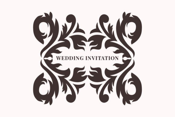 Wedding Invitation Element: Graphics for Web Elements & Handmade Brands